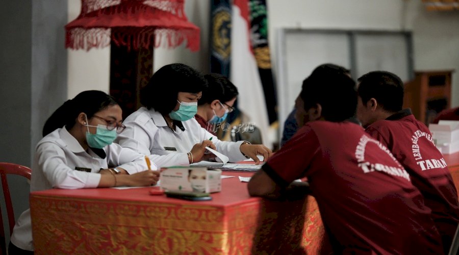 Deteksi Dini HIV, Lapas Tabanan Laksanakan VCT bagi Warga Binaan