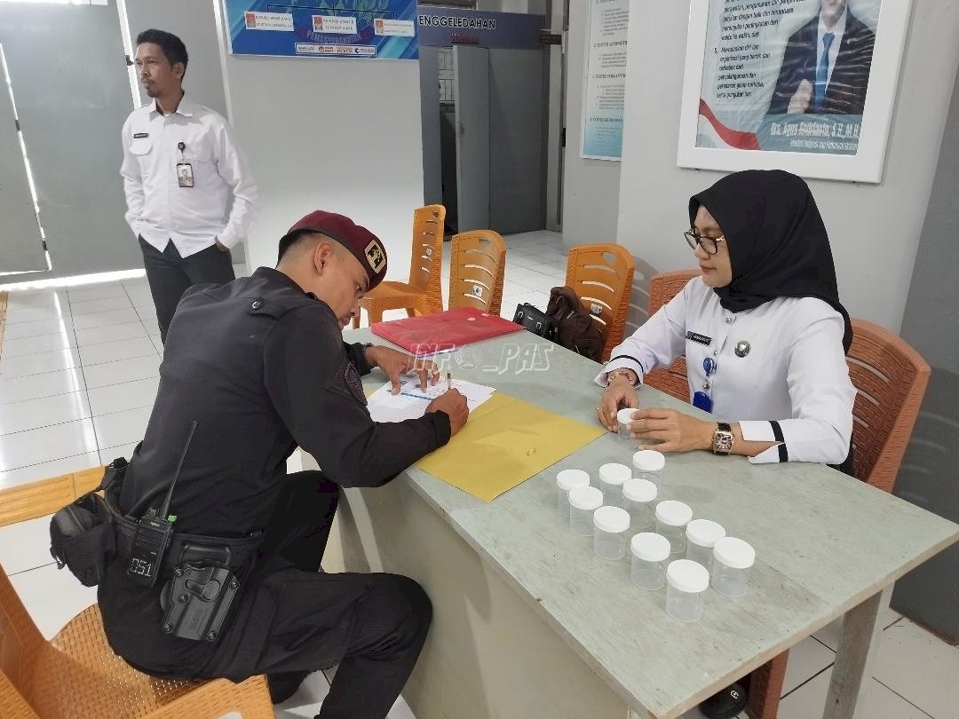 Lapas Namlea Gandeng BNN Pastikan Zero Narkoba