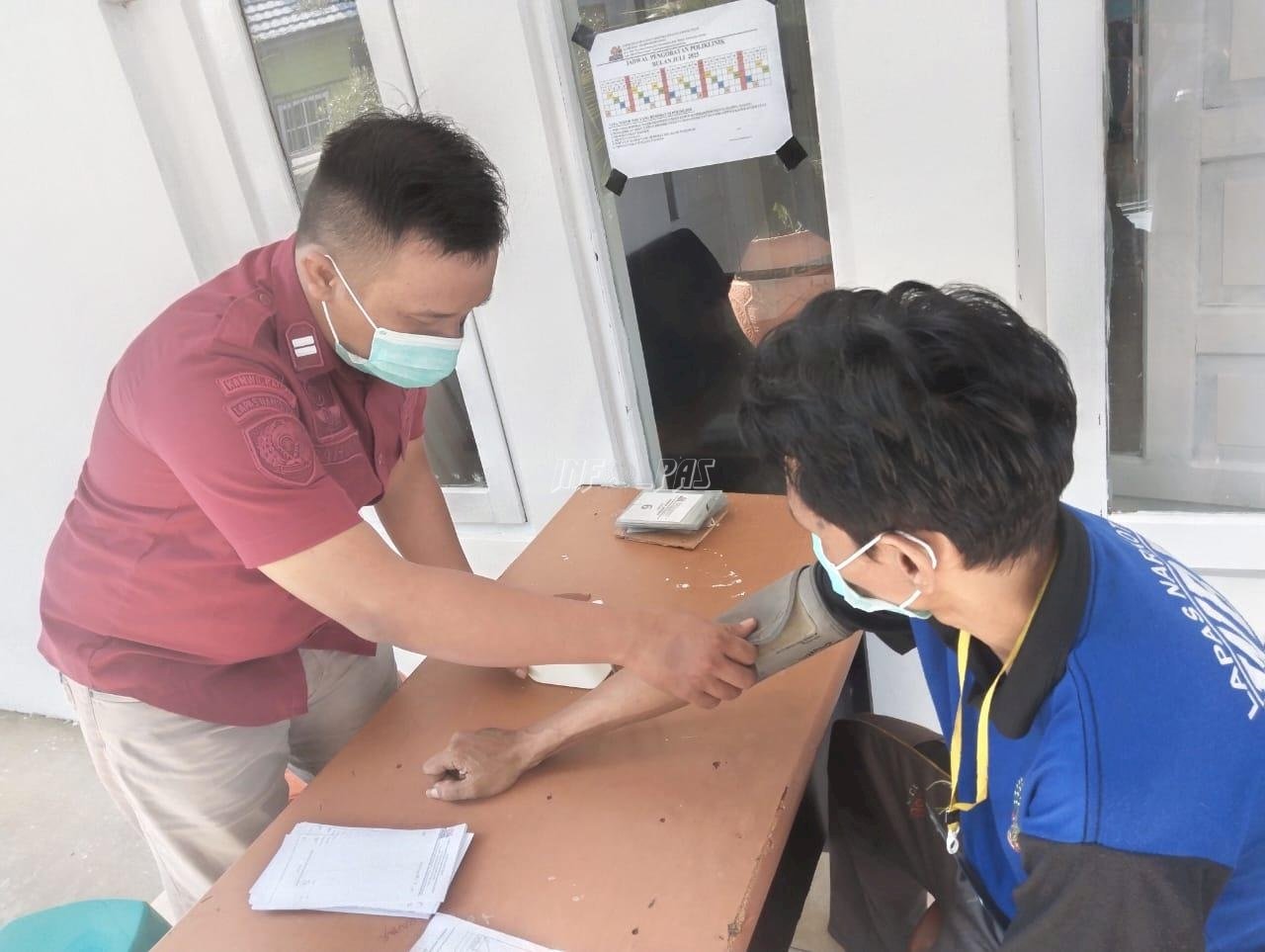 Penuhi Hak Dasar, Lapas Karang Intan Layani Rawat Jalan Warga Binaan