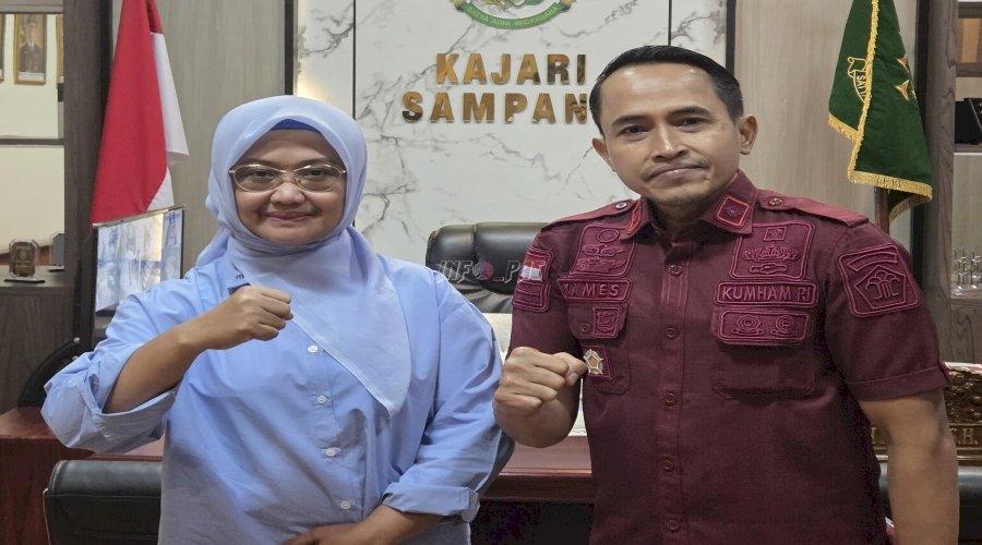Perkuat Sinergi APH, Karutan Sampang Sambangi Kejari Sampang