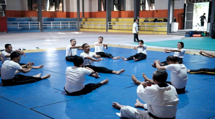 Lapas Tabanan Bekali CASN dengan Pertahanan Diri lewat Judo