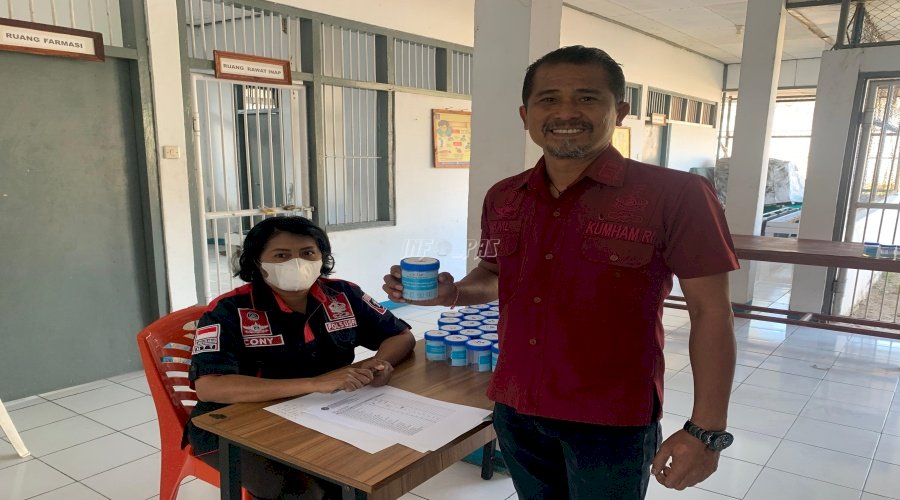 Lapas Atambua Gelar Tes Urine Mendadak, Pastikan Lingkungan Bebas Narkoba