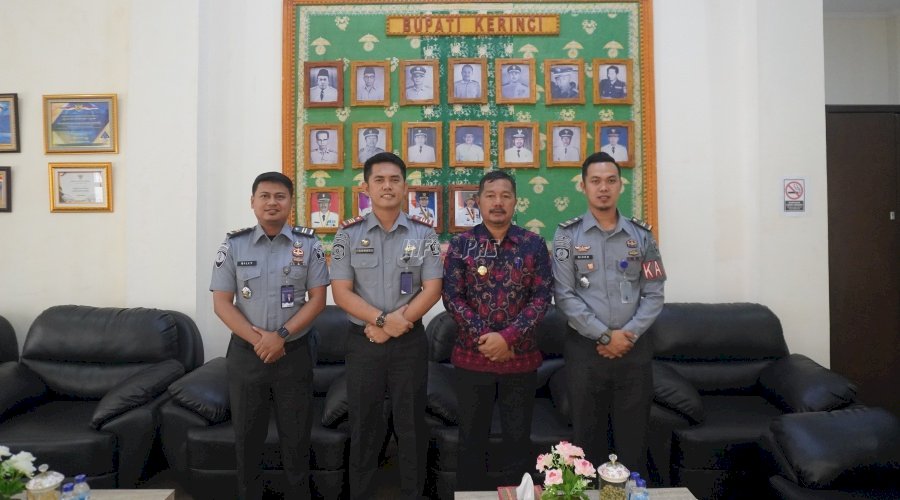 Karutan Sungai Penuh Sambangi Bupati Kerinci, Dorong Optimalisasi Kinerja Pemasyarakatan