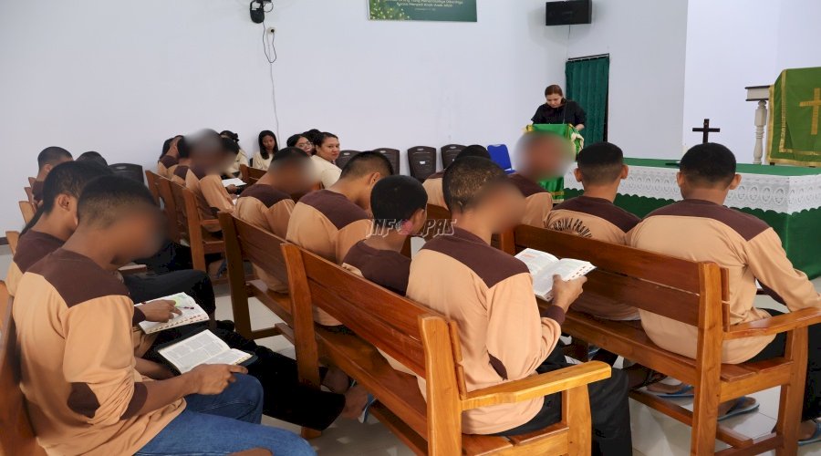 LPKA Ambon dan Pemuda GBI Sekinah Glory Dukung Pembinaan Rohani Anak Binaan