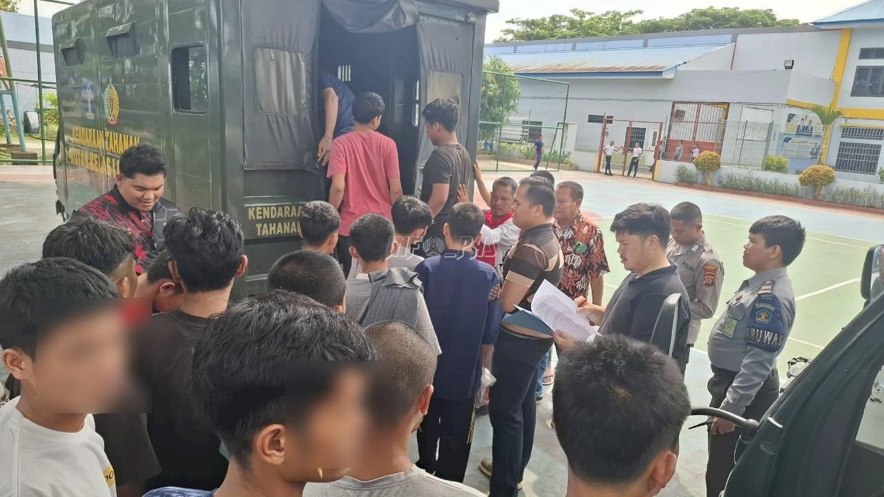 Pembinaan Lanjutan, LPKA Medan Pindahkan 30 Anak Binaan ke Lapas Pemuda Langkat