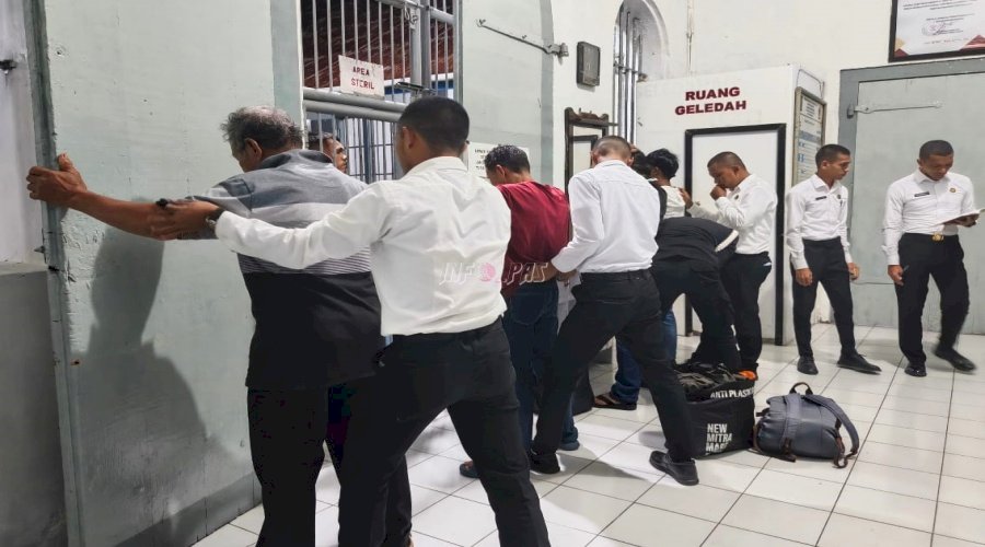Terima Tahanan Baru, Sarana Edukasi Deteksi Dini Barang Terlarang bagi CASN Lapas Bandanaira