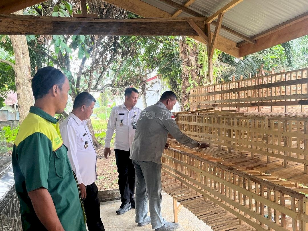 Bangun Kandang, Lapas Muara Tebo Siap Ternakkan Ayam Petelur