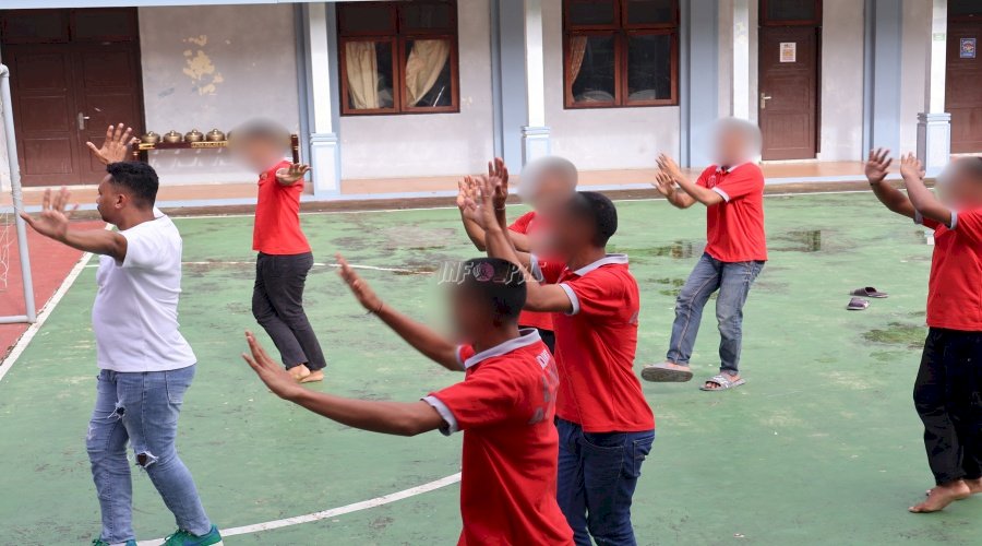 Kembangkan Minat dan Bakat, LPKA Ambon Fasilitasi Pelatihan Tari Modern untuk Anak Binaan