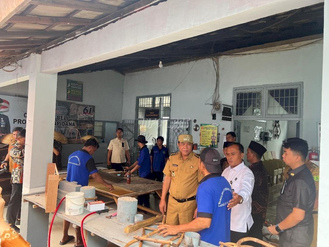 Bupati Muba Apresiasi Kreativitas Warga Binaan Lapas Sekayu