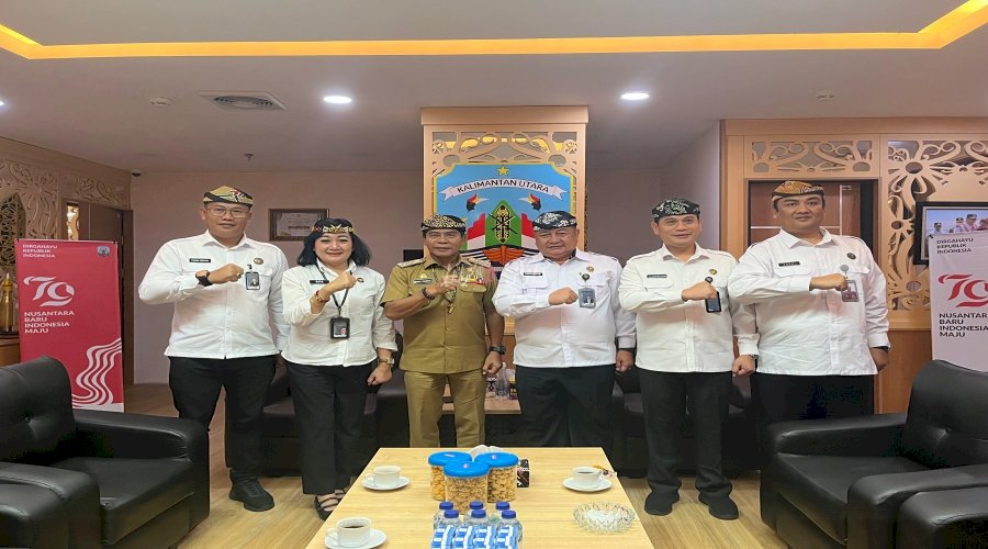 Jalin Sinergi, Kakanwil Ditjenpas Kaltim Sambangi Gubernur dan Kapolda Kalimantan Utara