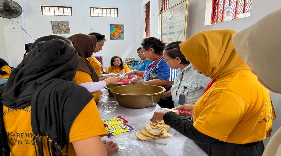 Warga Binaan Lapas Perempuan Ambon Makin Terampil Olah Keripik dan Ayam Pop