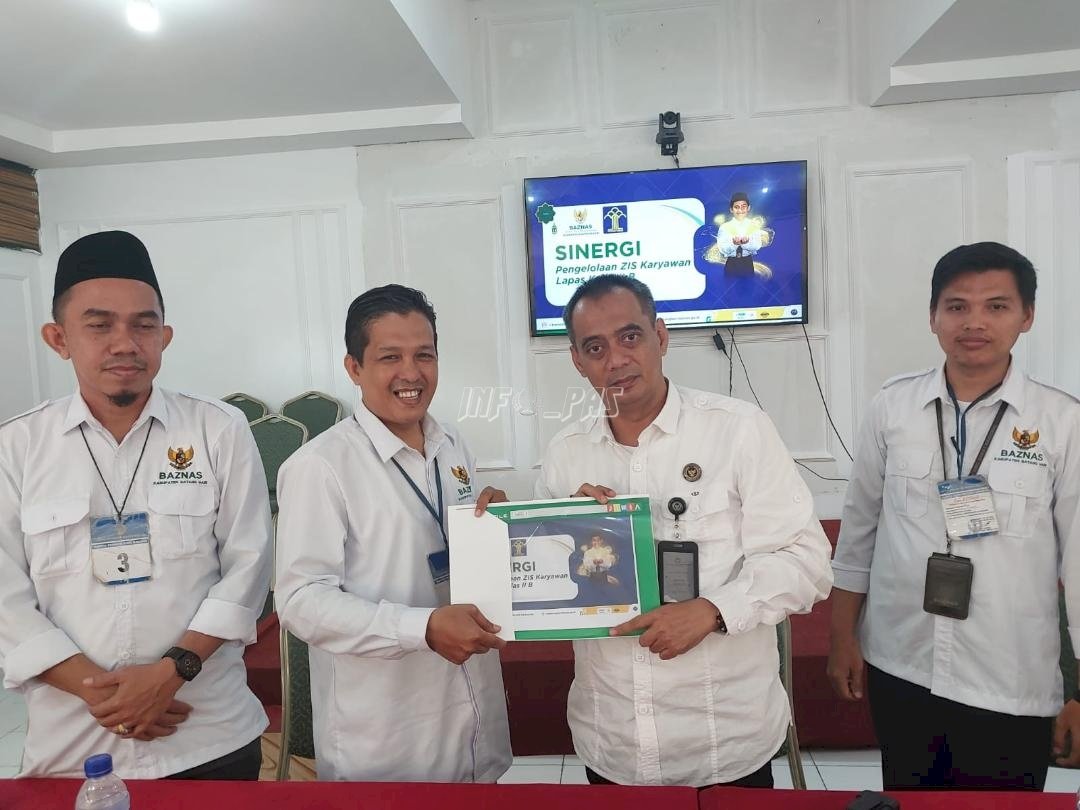 Gandeng BAZNAS, Lapas Muara Bulian Sosialisasikan Pengelolaan ZIS kepada Pegawai