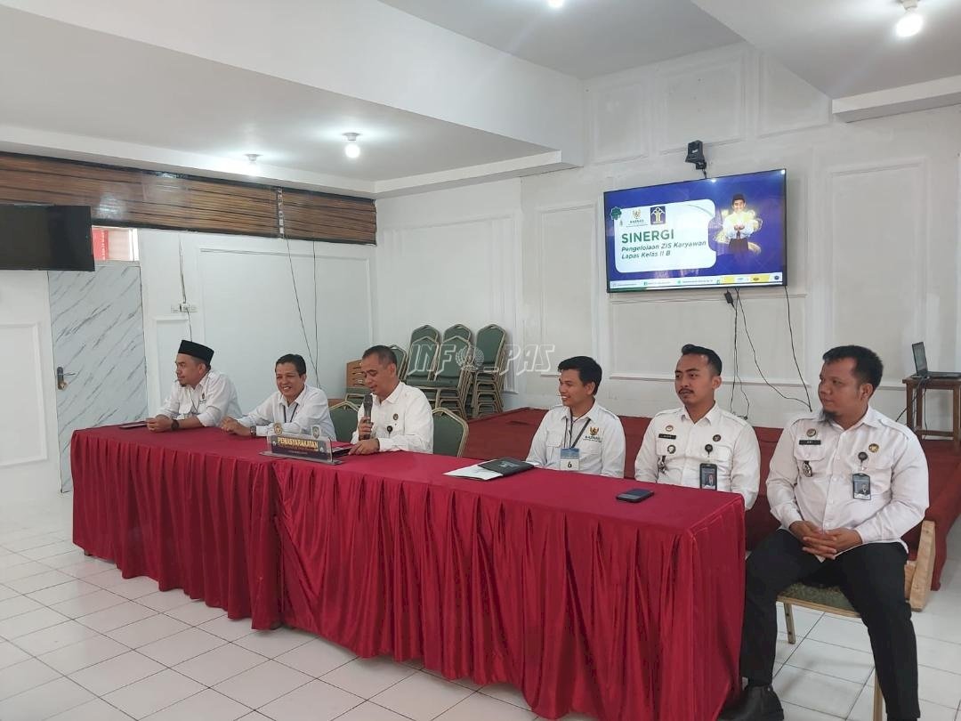 Gandeng BAZNAS, Lapas Muara Bulian Sosialisasikan Pengelolaan ZIS kepada Pegawai