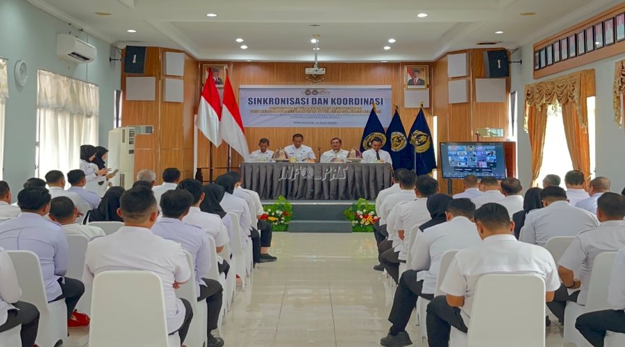 Kanwil Ditjenpas Sulsel Sambut Kunjungan Asisten Deputi Koordinasi Tata Kelola Pemasyarakatan