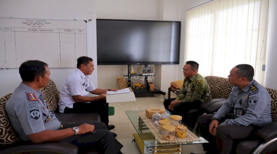 Persiapan HUT RI, Kanwil Ditjenpas Kalsel Koordinasi dengan Setda Kalsel Bahas Penyerahan Remisi Umum