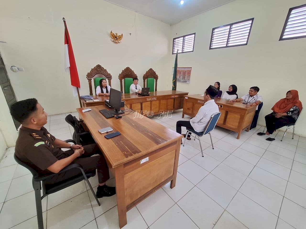 Dampingi Anak di Persidangan, PK Bapas Muara Bungo Penuhi Hak ABH
