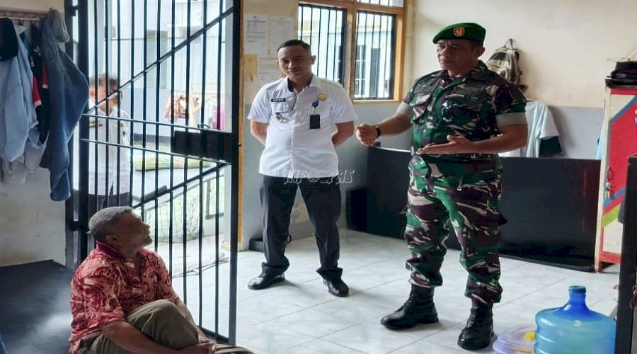 Lapas Wahai dan Koramil 1502-05 Wahai Perkuat Sinergi Kamtib