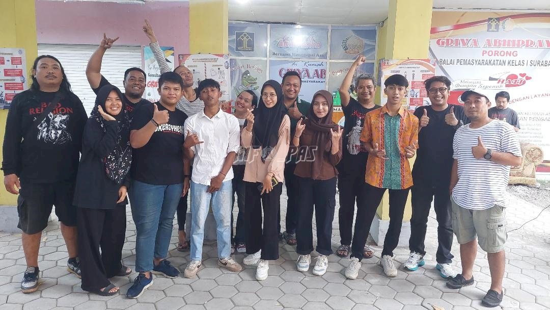 Kolaborasi Bapas Surabaya & PKBM SAR-BT Cetak 34 Lulusan Kejar Paket