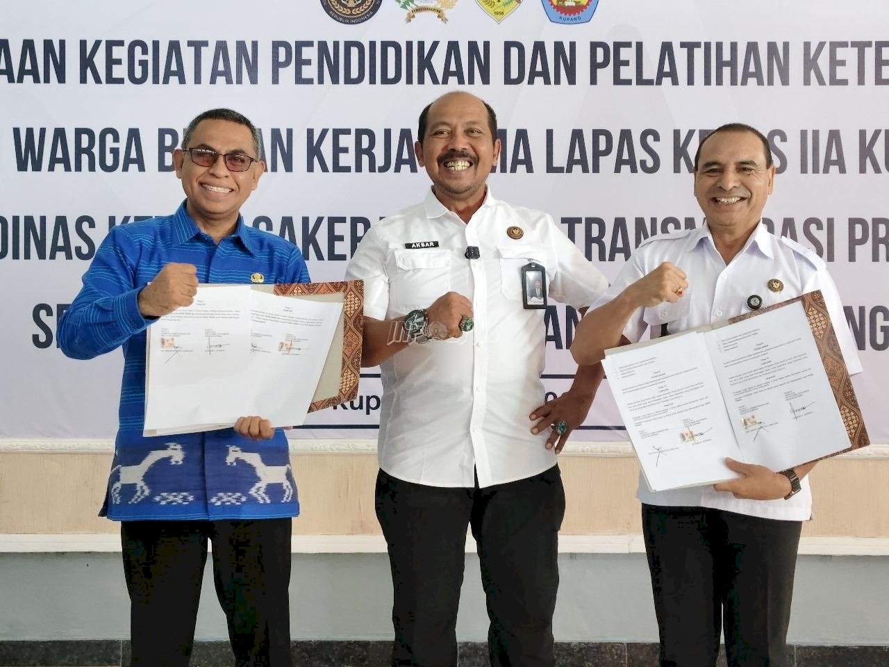 Gandeng Disnaketrans & Politani, Lapas Kupang Latih Warga Binaan Mandiri