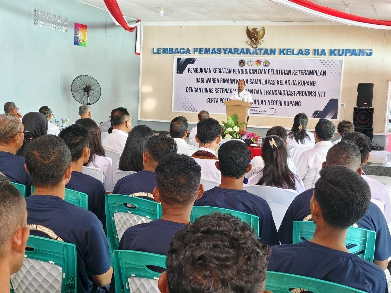 Gandeng Disnaketrans & Politani, Lapas Kupang Latih Warga Binaan Mandiri