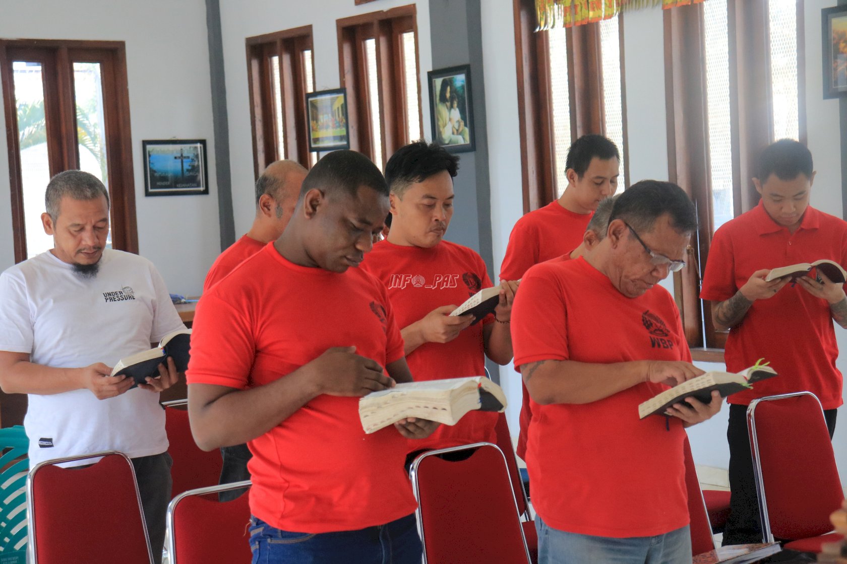 Lapas Pemuda Madiun Bina Rohani Warga Binaan Kristen & Katolik