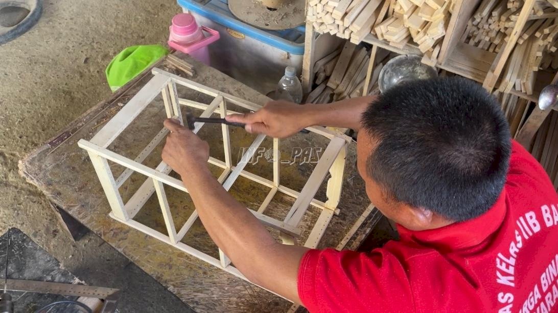 Warga Binaan Lapas Bangko Berkarya, Olah Bambu Jadi Produk Bernilai Guna