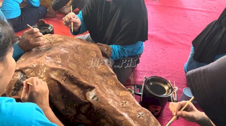 30 Warga Binaan LPP Pangkalpinang Ikuti Pelatihan Batik Cap dan Eco Print