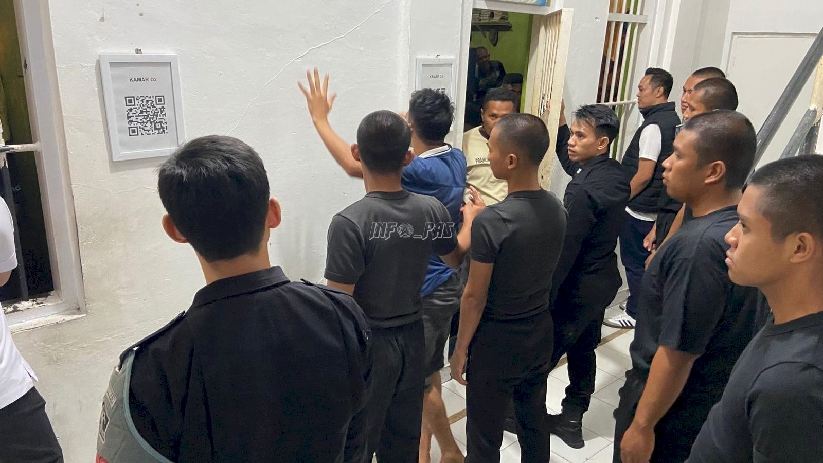Rutan Sungai Penuh Gelar Razia Mendadak, Cegah Gangguan Keamanan