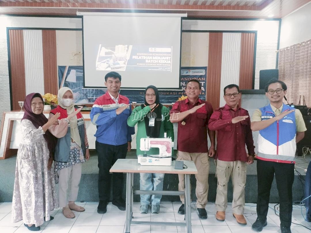 Klien Bapas Jambi Berprestasi Terima Apresiasi Pertamina AFT Sultan Thaha