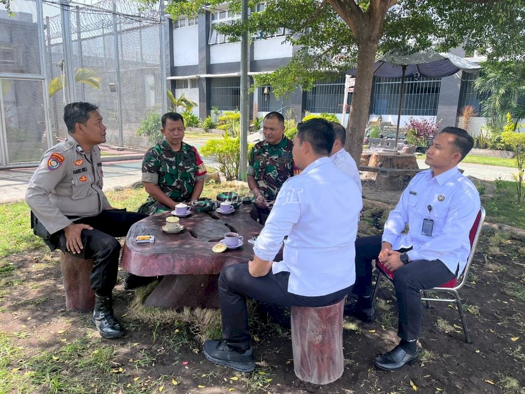 Sinergi Lintas Sektor, Lapas Pemuda Madiun Gelar Patroli Tilik Sambang Bersama TNI-Polri