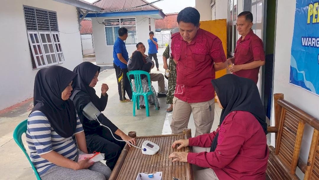 Cegah Penyakit, Lapas Bangko Lakukan Pemeriksaan Rutin Warga Binaan Perempuan