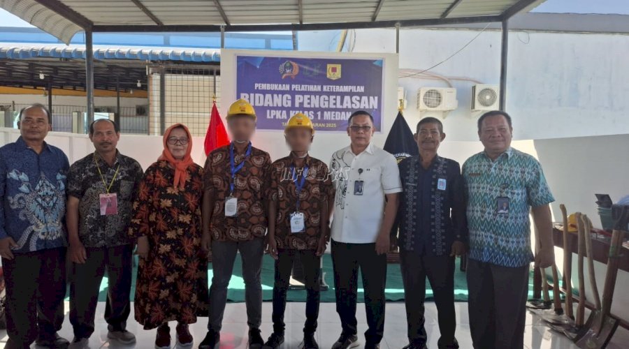 LPKA Medan Latih Anak Binaan dengan Keterampilan Pengelasan Profesional