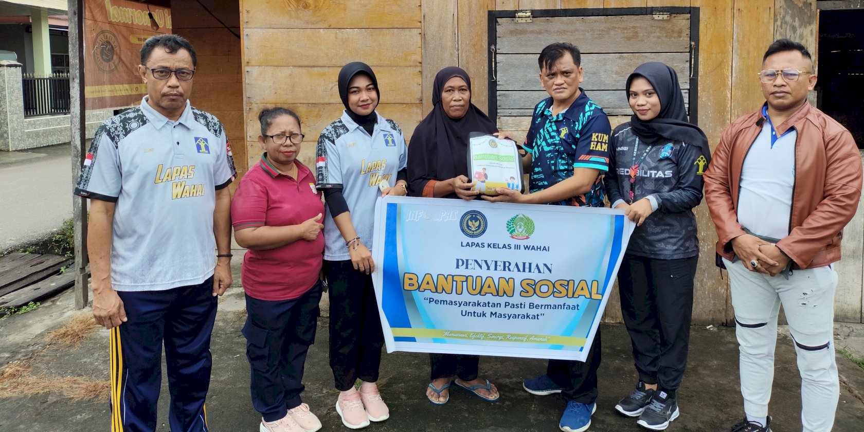 Lapas Wahai Kembali Salurkan Bansos ‘Jumat Berkah‘