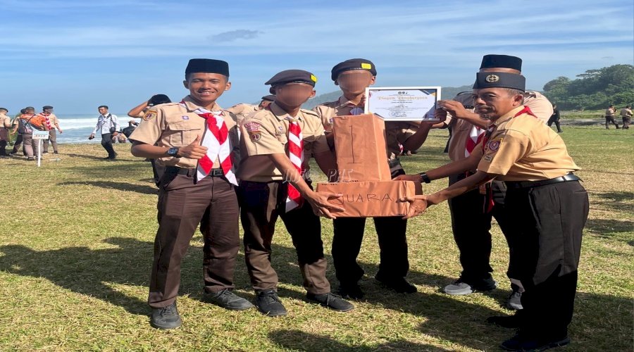 Lapas Batang Raih Juara I Lomba Yel-Yel pada Perkemahan Satya Dharma Bhakti Pemasyarakatan 