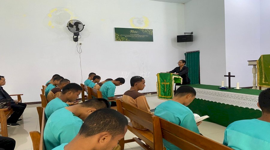 Bersama Kemenag Kota Ambon, LPKA Ambon Bentuk Karakter Rohani Anak Binaan