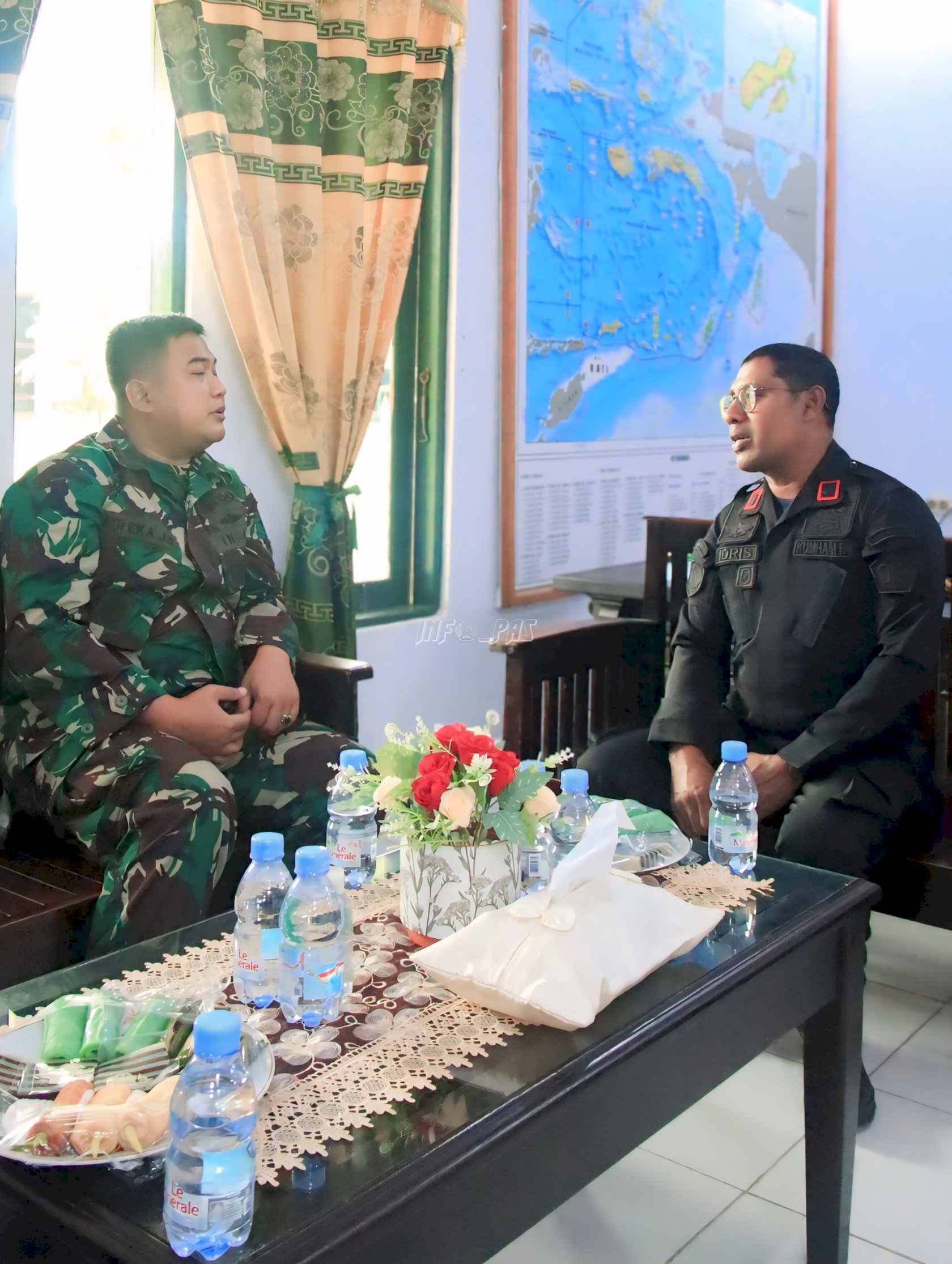 Karutan Masohi Sambangi Dandim 1502/Masohi, Perkuat Kolaborasi Kedua Institusi