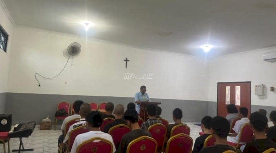 Sentuhan Kasih Rohani untuk Anak Binaan LPKA Medan dari Yayasan Solideogloria
