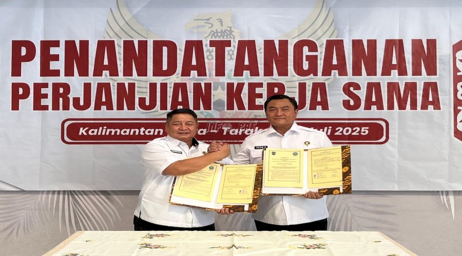 Kanwil Ditjenpas Kaltim Sepakati PKS dengan BNNP dan BIN Daerah Kaltara