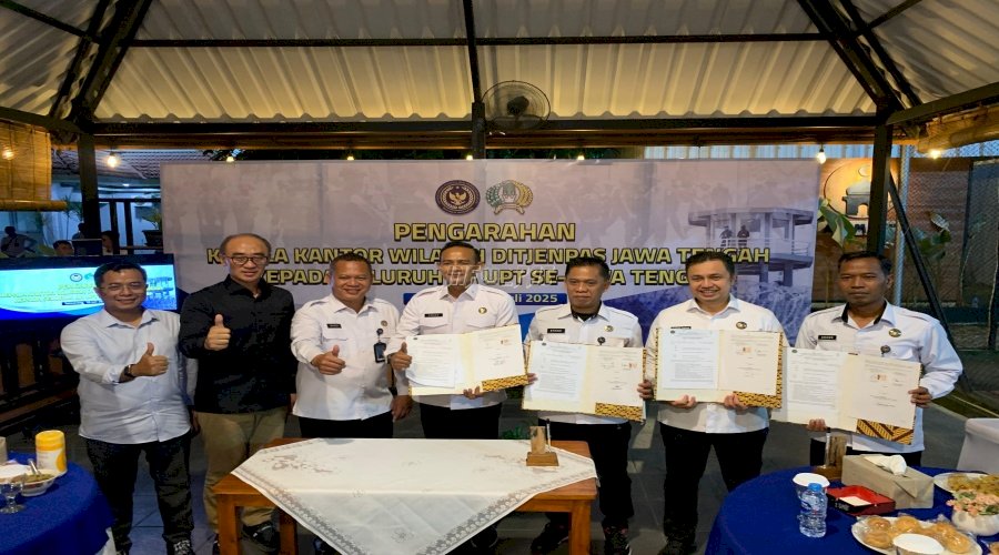 Apresiasi Capaian UPT Pemasyarakatan, Kakanwil Ditjenpas Jateng: Tantangan Makin Kompleks
