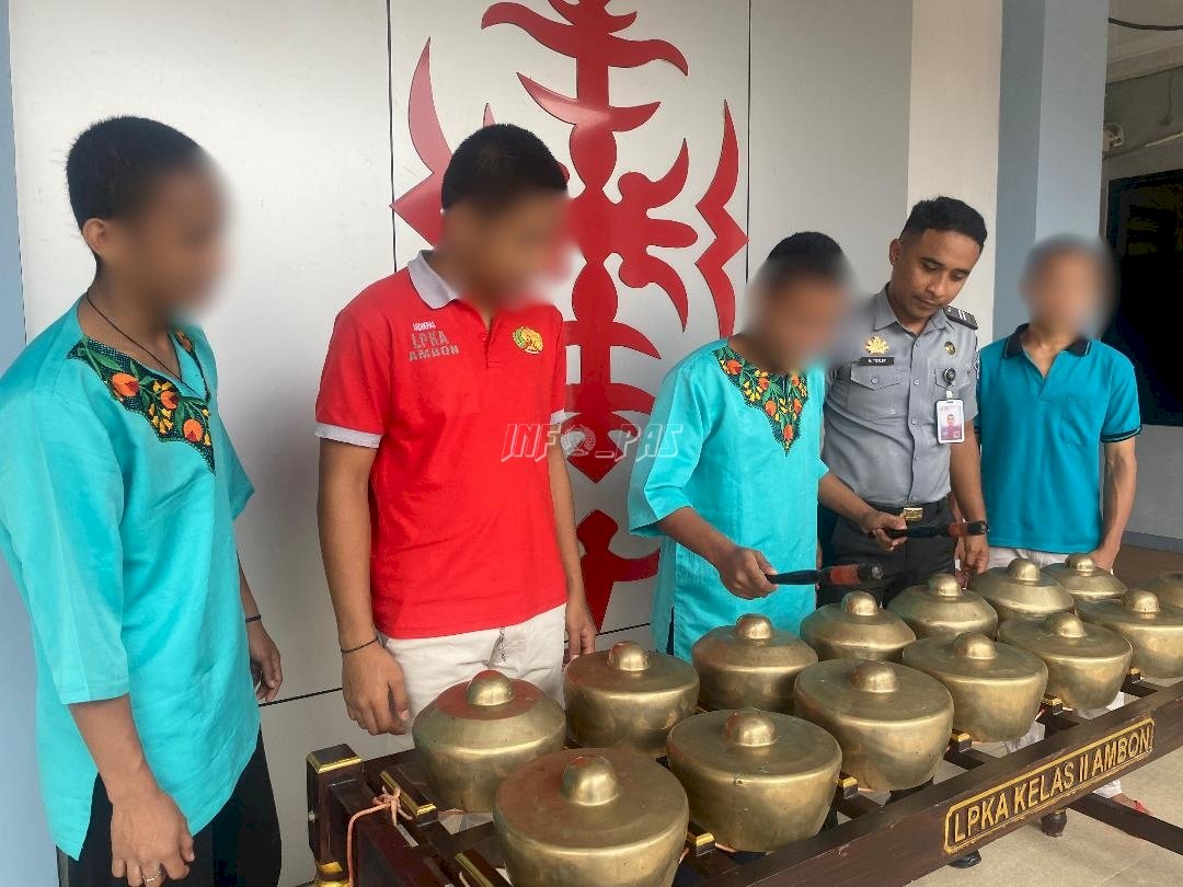 Bangun Karakter Lewat Budaya, LPKA Ambon Gelar Pelatihan Totobuang