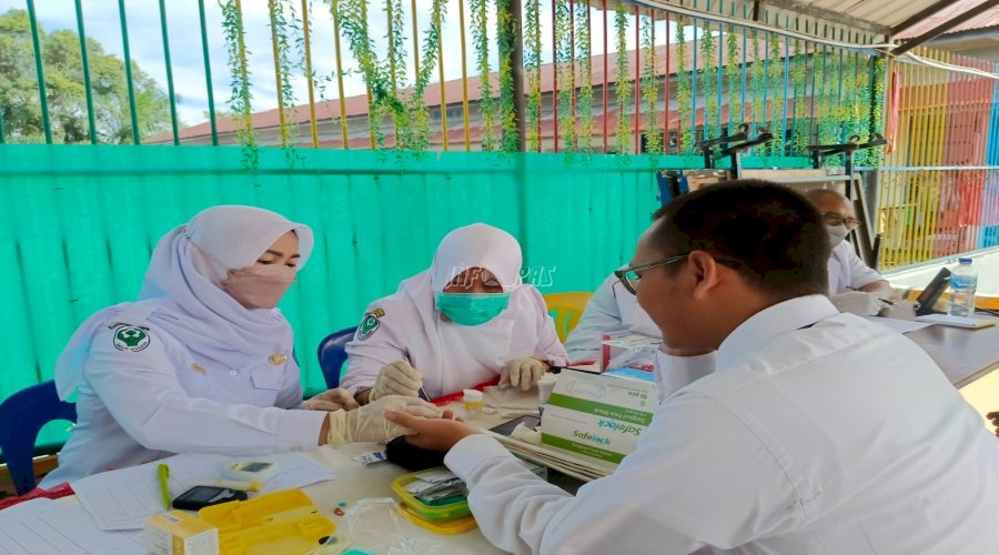 Lapas Labuhan Bilik Sukseskan Cek Kesehatan Gratis, Program Prioritas Presiden Prabowo 