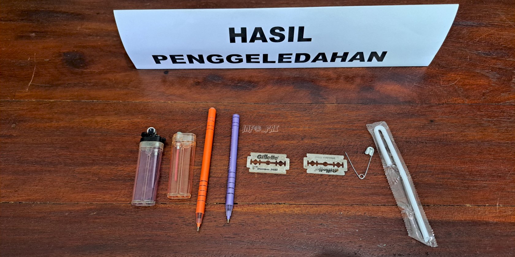 Pastikan Keamanan Kondusif, Lapas Bandanaira Lakukan Razia Mendadak 