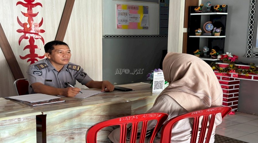 Bapas Ambon Buka Ruang Dialog Interaktif dengan Keluarga Klien