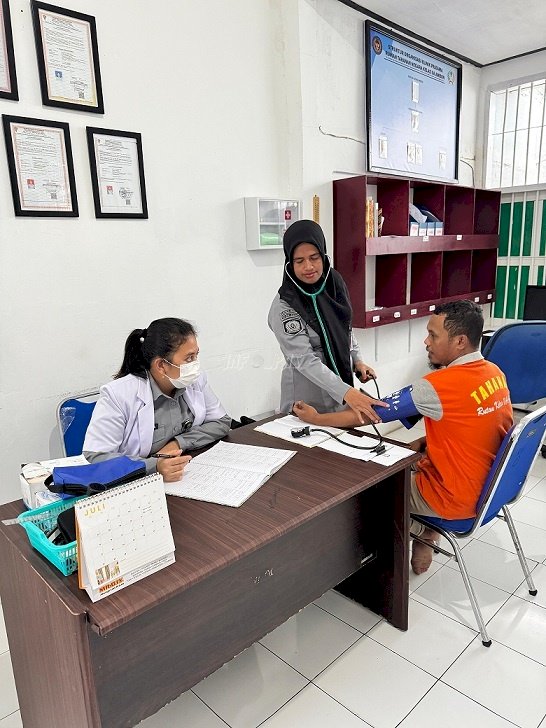 Rutan Ambon Siaga Musim Hujan, Kesehatan Warga Binaan Jadi Prioritas