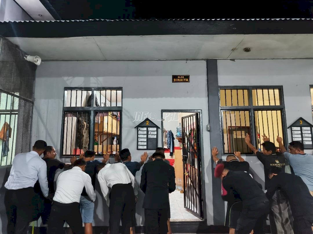 Lapas Wahai Perketat Pengamanan lewat Program One Week One Raid
