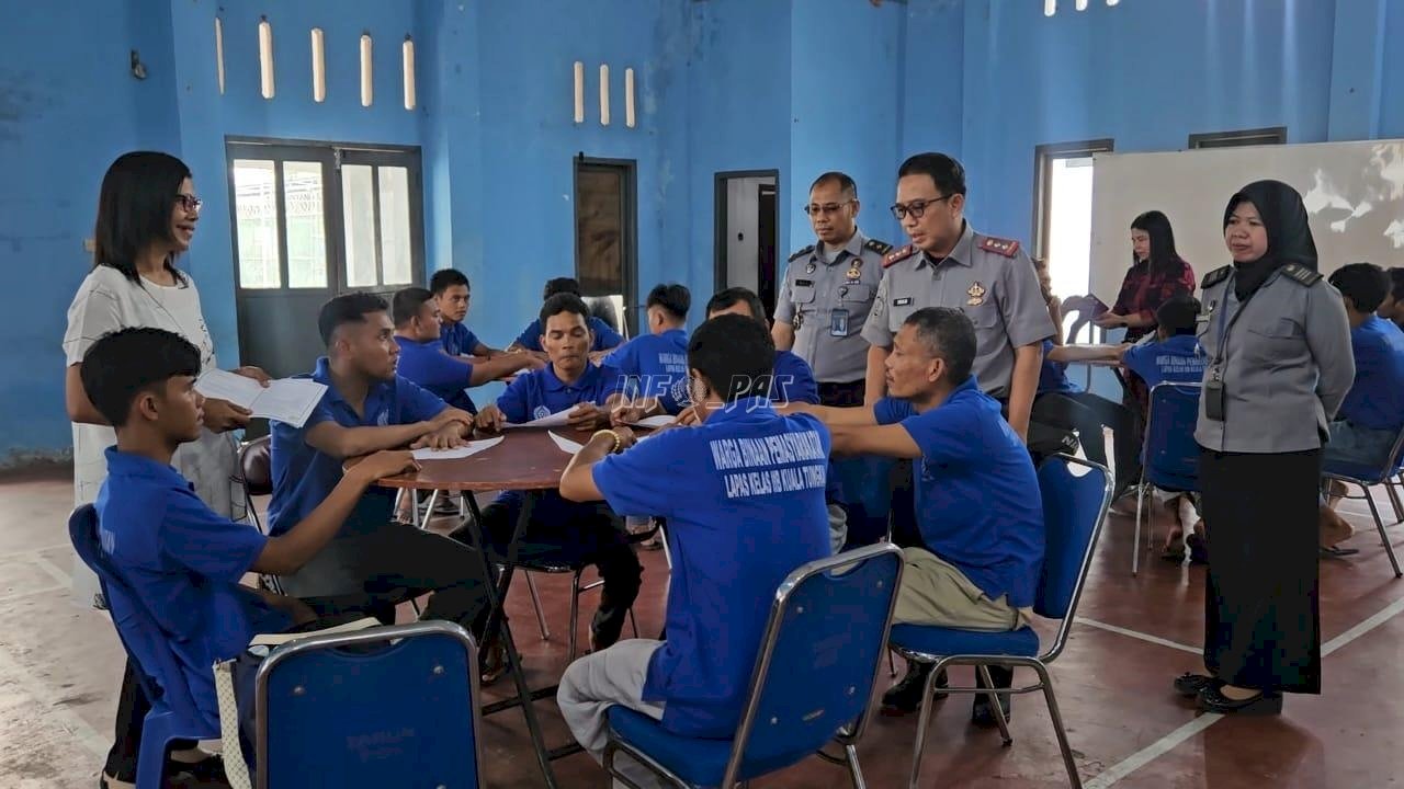 Lagi, Lapas Kuala Tungkal Gelar Program Pendidikan Kesetaraan