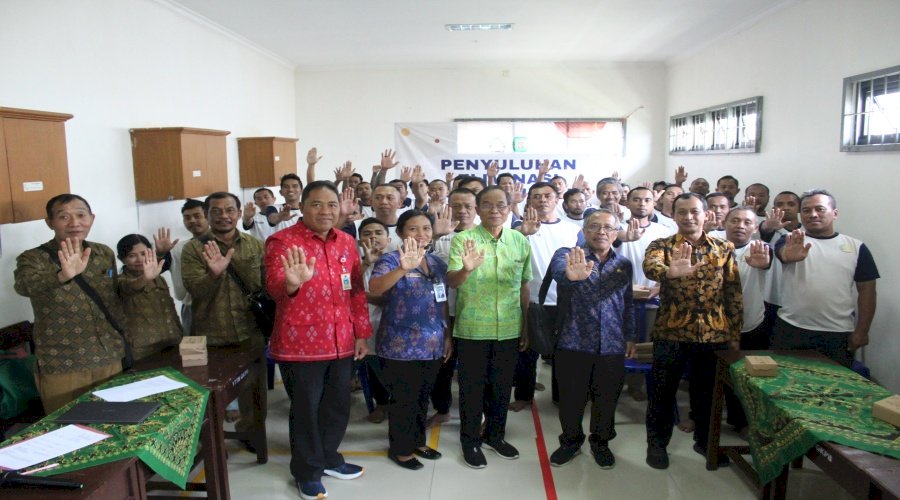 Sinergi Lawan TBC, Lapas Narkotika Bangli Gandeng Dinkes Prov. Bali dan Dinkes Kab. Bangli
