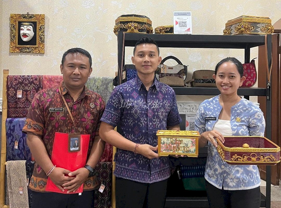 Ikuti Pameran UMKM, Rutan Klungkung Kenalkan Produk Karya Warga Binaan