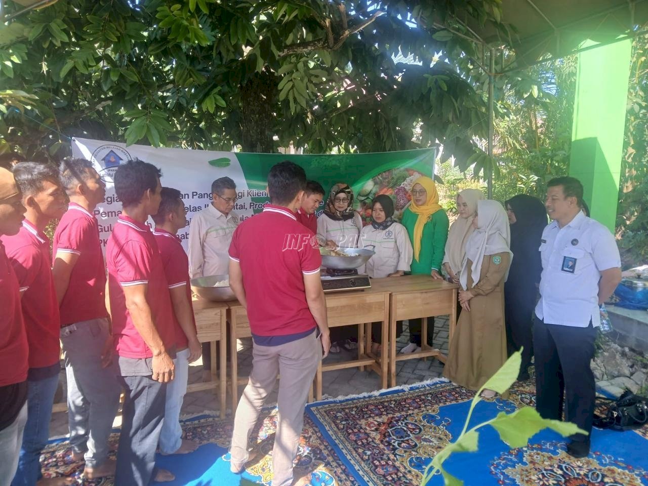 Bapas Amuntai Gandeng PKBM Lathiiful Khabiir Latih Klien Buat Dodol Wajik