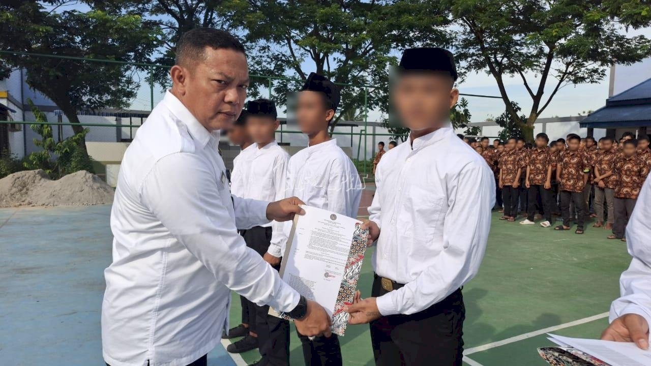65 Anak Binaan LPKA Medan Terima PMP Khusus HAN 2025